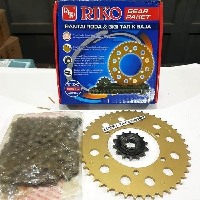 Gearset Girset Chainkit Gear Gir Set Rantai Ninja Old Lama Karbu