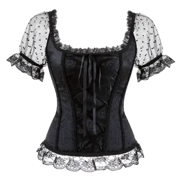 Miss Moly Steampunk Corset Gothic Bustier Boned Overbust Dress