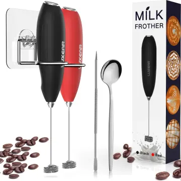 USB Hand Milk Frother Mini Blender And Electric Whisk Mixer 2 Whisks For  Coffee, Frappe, Latte, Matcha Pink Blue Black Color - Buy USB Hand Milk Frother  Mini Blender And Electric Whisk