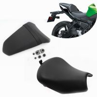 ☂☏☇ Fit for 2017 - 2022 KAWASAKI Z650 Ninja 650 Motorcycle Front Rider Rear Passenger Seat PillionCushion Z 650 2018 2019 2020 2021