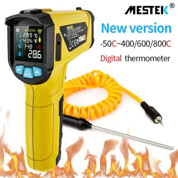 Digital Infrared Thermometer Non Contact Temperature Gun Laser Handheld IR Temp  Gun Colorful LCD Display 50-550