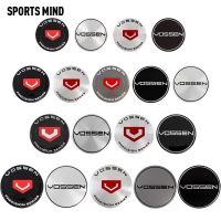 【cw】 4 45mm 56mm 60mm 65mm VOSSEN Car Hub Cap Sticker Emblem Styling Rim ！