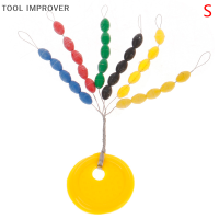 TOOL IMPROVER Dtake ยางลอยน้ำหยุดพื้นที่ถั่วรูปไข่กันชนเชื่อมต่อสาย Buoys ตกปลาลอย