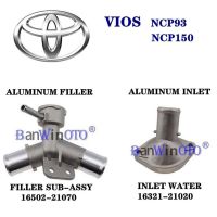 Xuming VIOS NCP93 NCP150หม้อน้ำน้ำ T JOINT FILLER INLET อลูมิเนียม YARIS NCP91 THERMOSTAT ที่อยู่อาศัย T-JOINT