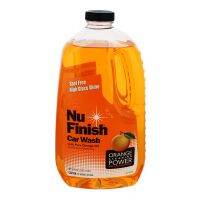 น้ำยาล้างรถสารสกัดจากน้ำมันผลส้ม 100% ขนาด 1.89 ลิตร  NU-FINISH NO.NFW-821 Car Wash with Pure Orange Oil, Size 1.89 Ltr