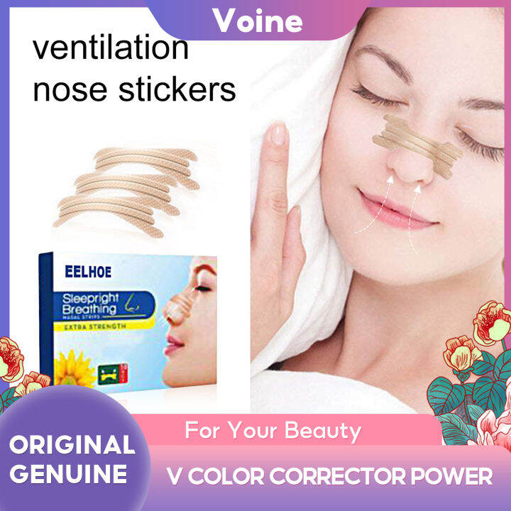 Eelhoe 10pcs Disposable Anti Snoring Nasal Strip Relief Stuffy