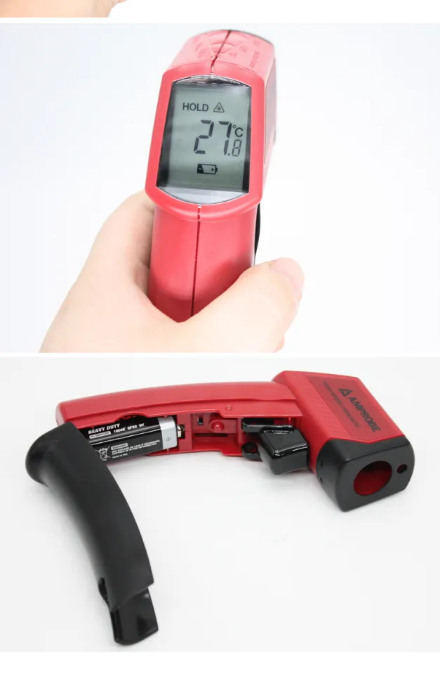 FLUKE Fluke Amber infrared thermometer IR608A infrared point temperature gun  high-precision industrial thermometer