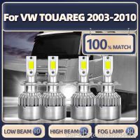 เร่ง Cuizicai6034443 Canbus Lâmpadas Farol Alta E Baixa Feixa De Luzes Do Caminhão Para Touareg 2003-2005 2006 2007 2008 2009 2010 12V 40000LM