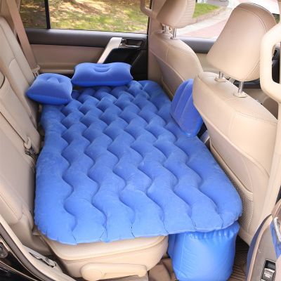 【YF】 Car Air Inflatable Travel Mattress Bed Universal for Back Seat Multi functional Sofa Pillow Outdoor Camping Mat Cushion