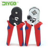 Tubular Terminal Crimping Tools Mini Electrical Pliers HSC8 6-4A 0.25-10mm² 23-7AWG 6-6A 0.25-6mm² High Precision Clamp Sets