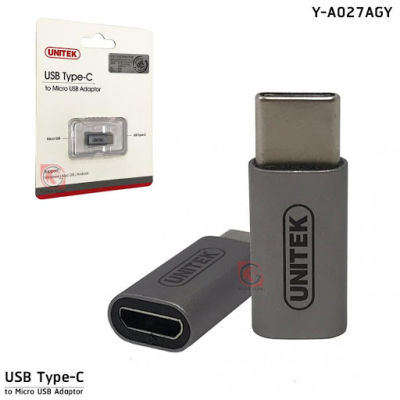 Y-A027AGY UNITEK Adapter USB Type-C to Micro USB