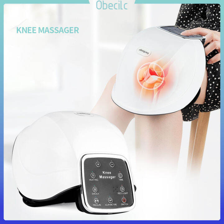 Obecilc Electric Knee Massager Infrared Heating Therapy TENS Pulse Hot