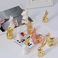 【hot】♙ Small Ornaments Figurines Plating Decoration Accessories