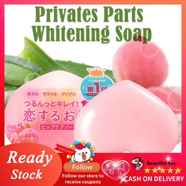 COD PELICAN Japanese Peach Soap Armpit Private Parts Whitening Soap