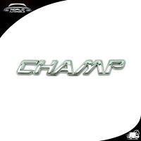 โลโก้ Logo "CHAMP" สี Chrome Hilux Vigo Champ Toyota 2, 4 ประตู ปี2012 - 2014 ขนาด 3x15 มีบริการเก็บเงินปลายทาง