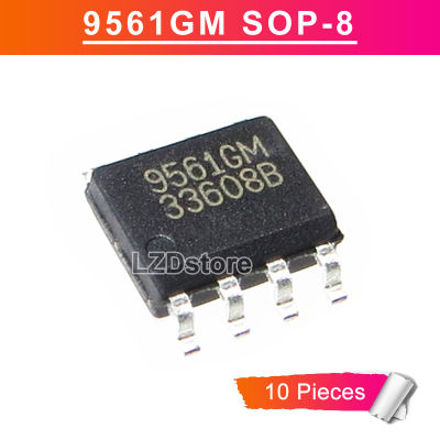 9561AGM 9561GM 10ชิ้น SOP8 AP9561AGM-HF SOP-8 AP9561GM AP9561AGM SOP SMD 40V P-Channel MOSFET IC แบบดั้งเดิมใหม่