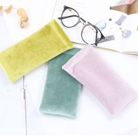 Sunglasses Fleece Bag Multi Solid Color Eyeglasses Protective Soft Cover Portable Container Case Durable lentes Glasses Bag