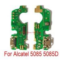 แท่นชาร์จ Usb สายเคเบิ้ลยืดหยุ่นสำหรับบอร์ดพอร์ต Alcatel 5085 5085d Usb บอร์ดซ่อมโทรศัพท์มือถือตัวเชื่อมต่อไมโครโฟนแบบส่วนสายเคเบิลที่หักงอได้