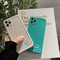 เคส iphone เคสไอโฟน เปลือกนิ่ม มีความสุขทุกวัน ยิ้ม TPU silicone mobile phone case iphone 12 mini Smiley case Silicone Phone Case For iPhone 11 Pro Max X Xr Xs Max 7 8 Plus Se 2020 12 pro max 12 mini