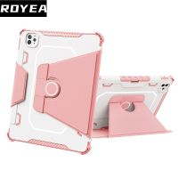 Royea iPad Mini 6 Case Armor Cover สำหรับ iPad Mini 4 5 7.9นิ้วพร้อมที่ใส่ดินสอกันกระแทกสายคล้องมือเคสแท็บเล็ต