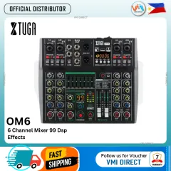 XTUGA CT120 12-Channel Professional Audio Mixer for Computer