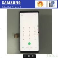 ข้อบกพร่องเดิมเพียงจุดสำหรับ Samsung Galaxy Note 8 N8 LCD N9500 N9500F หน้าจอสัมผัส Digitizer สำหรับ Note8 Samsung ไร้กรอบ