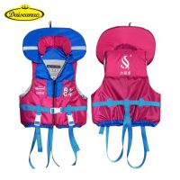 Kids Swim Vest Children Life Jacket Boys Girls Swimsuit Buoyancy Swimwear15-35kg Buoyancy 75N Swim Trainer Vest with Neck Pillow  Life Jackets