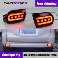 ¤ Bumper Reflector Lights For 10-19 Toyota Land Cruiser Prado 150 LC150 FJ150 GRJ150 TailBrake Rear Fog Lamps Turn Lights