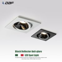 Recessed LED Downlight Anti-Glare 7W 12W Ceiling Light Bedroom Kitchen Indoor Led Lights AC110/220V Aluminium Dimmable Spotlight  by Hs2023