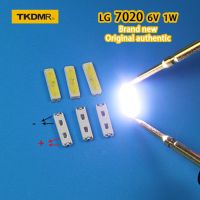 TKDMR 50ชิ้น/ล็อตสำหรับซ่อม Lg 32ถึง55นิ้ว LCD TV LED Backlight โคมไฟ SMD LEDs 7020 6V สีขาวเย็น Light Emitting Diode