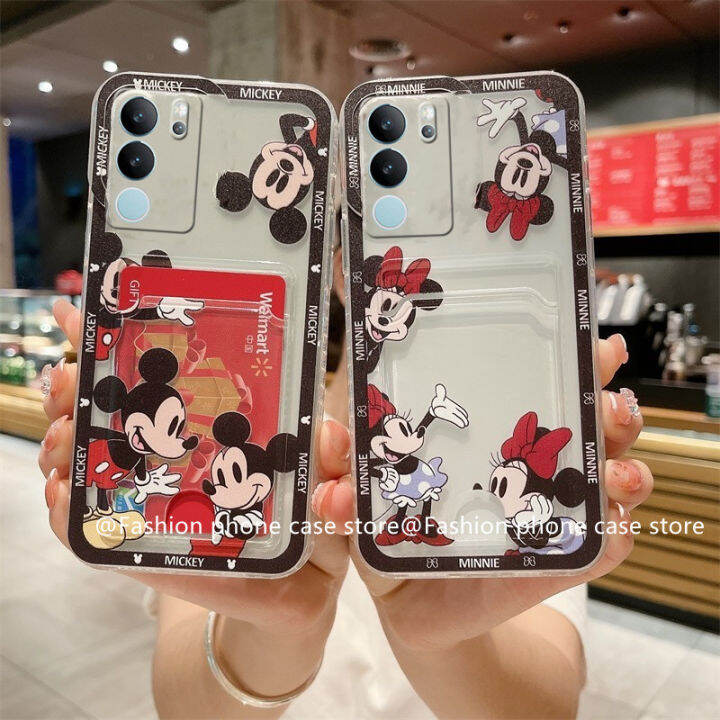 phone-case-เคส-vivov29-vivo-v29e-v29-pro-5g-เคสการ์ตูนน่ารักซิลิโคนกันกระแทกด้านหลังนิ่มโปร่งใสฝาปิดมีที่ใส่บัตร2023