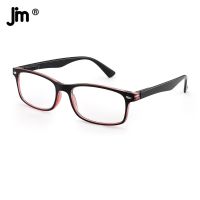 卐卐۞ JM Ladies Reading Glasses Vintage Rectangular Spring Hinge Readers for Women Magnifier Presbyopic Diopter