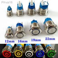 hot！【DT】 12/16/19/22mm Metal Push Momentary Latching Car Engine 5V 12V 24V 220V