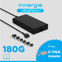 Innergie 180G อะแดปเตอร์สำหรับโน้ตบุ๊คเกมมิ่งหลายยี่ห้อ 180 วัตต์ (แถมฟรี C-VGA Adapter)