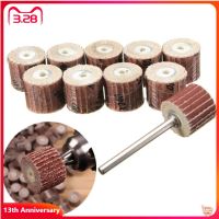 【CW】 10Pcs 12mm Sandpaper Grinding Abrasive Tools Rust Removal Polishing Accessories Set 80 600 Grit