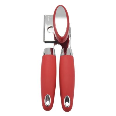 Can Opener Manual, Food Grade Stainless Steel Heavy Duty Opener with Smooth Edge, Safe and Efficient Opening