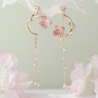 ❧✢ haochuo 2022 New Asymmetrical Dangle Earrings for Rhinestone Earring Jewelry