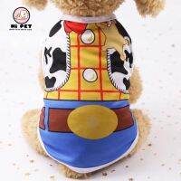 Zalu Pet Clothes Teddy Schnauzer สัตว์เลี้ยงเสื้อผ้าเย็นแฟชั่นเสื้อยืดเท็ดดี้ฤดูใบไม้ผลิและฤดูร้อนลูกสุนัขลูกแมว