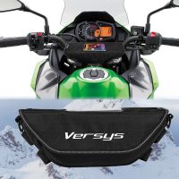 For Kawasaki VERSYS VERSYS1000LT VERSTS650 Motorcycle accessory  Waterproof And Dustproof Handlebar Storage Bag  navigation bag Pipe Fittings Accessor