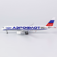 Diecast โลหะผสมโลหะ1400 Scale Rossiya Tupolev TU204 Tu-204-100S RA-64010เครื่องบินรุ่นเครื่องบินของเล่นสำหรับคอลเลกชัน