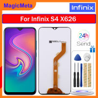 MagicMeta จอ LCD แบบดั้งเดิมสำหรับ Infinix S4สัมผัสหน้าจอ LCD X626หน้าจอดิจิตอลแทนการประกอบสำหรับหน้าจอ X626 S4