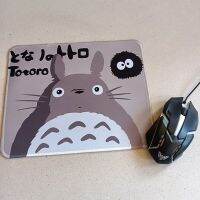 ขาย Mouse Pad ( Mousepad ) แผ่นรองเม้าส์ พื้นหนา ทรงเหลี่ยม ด้านล่างเป็นยางกันลื่น ขนาด 10x8 นิ้ว ลาย โตโตโร่ (Totoro)