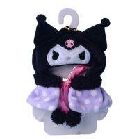 YONGRY Kuromi Pochacco หมวก Kado Ulang Tahun ชุดสูทงานอดิเรกอุปกรณ์เสริมสำหรับเด็กชุดเสื้อผ้าของเล่นผ้ากำมะหยี่ Kuromi เสื้อผ้าตุ๊กตาผ้ากำมะหยี่เสื้อคลุมผ้าเมโลดี้เสื้อคลุมตุ๊กตาผ้ากำมะหยี่