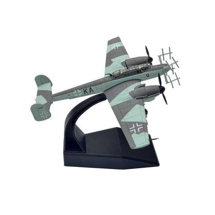 1-100-1-100ขนาดสงครามโลกครั้งที่สองเยอรมัน-messerschmidt-bf110เครื่องบินรบ-diecast-พวงกุญแจโลหะรูปเครื่องบินโมเดลเครื่องบินของเล่นของขวัญเด็กชาย