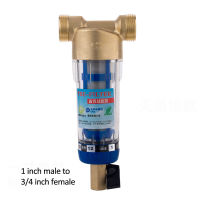 Siphon backwash Prefilter water filter First step of water purifier system brass stainless steel mesh prefiltro wiper Hydrometer