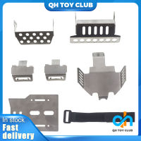 QING RC 1/10โมเดลตุ๊กตาไอออนแมนแชสซี RC เข้ากันได้กับ Traxxas รถ TRX4ชิ้นส่วนโลหะเหลืออุปกรณ์เสริมสำหรับแต่งรถอัพเกรด