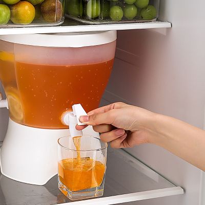 5L Big Cold Kettle With Faucet Drinkware Kettle Pot Beverage Dispenser Summer DIY Fruit Juice Bottle Home Cool Water Jug Bucket
