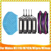 Accessories Kit for Midea M7/ I10/ M71CN / M7Pro / M7Max Vacuum Cleaner Main Side Brush HEPA Filter Mop Cloth