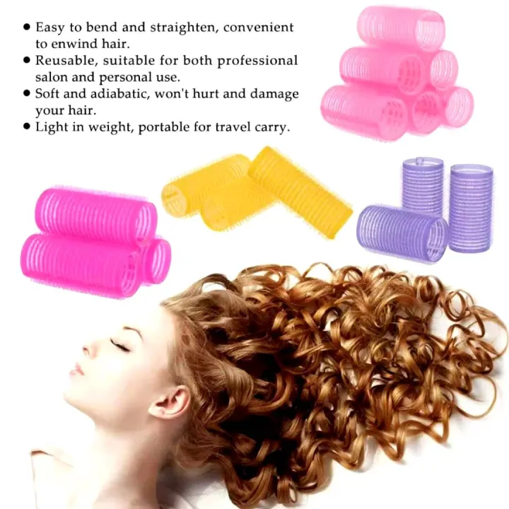 Magic Bangs Hair Styling Tools Curlers Hair Rollers set of 6 pcs | Lazada PH