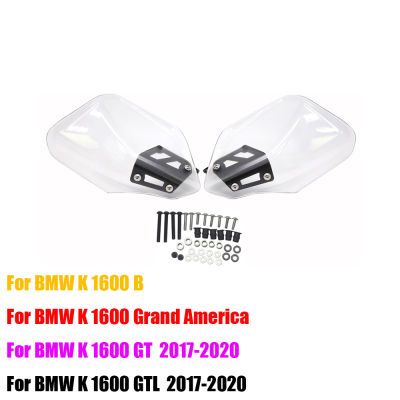 For BMW K1600GT K1600GTL K1600B K1600 Grand America GT GTL B 2012- Handguard Hand Guard Shield Protector Windshield